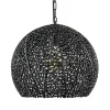 Light and Living hanglamp Sinula mat zwart 45 cm>Straluma Clearance