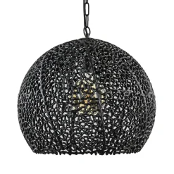 Light and Living hanglamp Sinula mat zwart 45 cm>Straluma Clearance