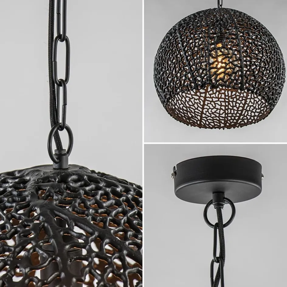 Light and Living hanglamp Sinula mat zwart 45 cm>Straluma Clearance