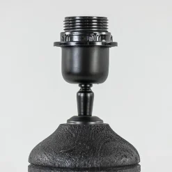 Light and Living lampvoet Paolo zwart hout excl. kap><noscript><img width=