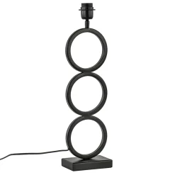 Light and Living Lampvoet Stelios mat zwart>Straluma