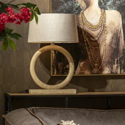 Light and Living lampvoet Nubia hout naturel></noscript>Straluma Online