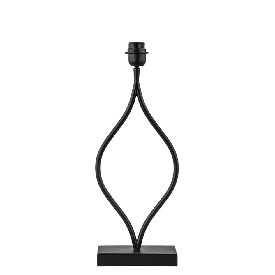 Light and Living lampvoet Okno mat zwart>Straluma New