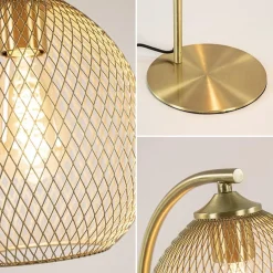 Light and Living tafellamp Moroc goud metaal><noscript><img width=