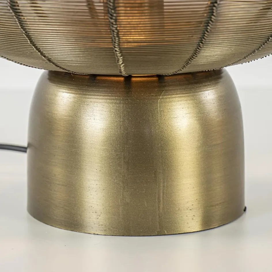 Light and Living tafellamp Suneko antiek brons>Straluma