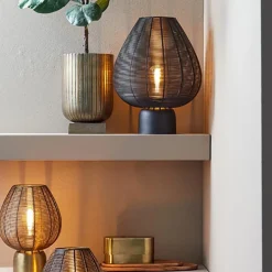 Light and Living tafellamp Suneko antiek brons><noscript><img width=