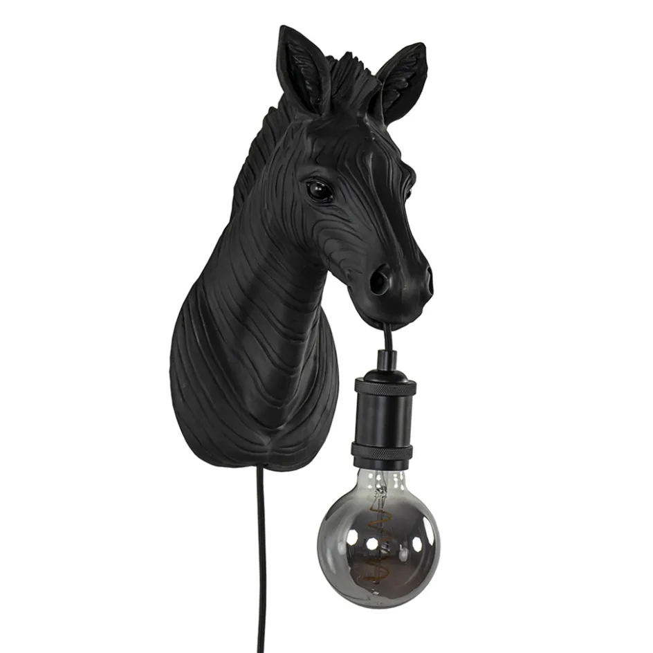 Light and Living wandlamp Zebra mat zwart>Straluma Clearance