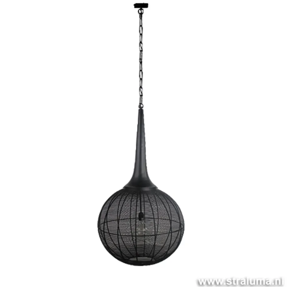 Light Living hanglamp Adrienne XL zwart>Straluma Clearance