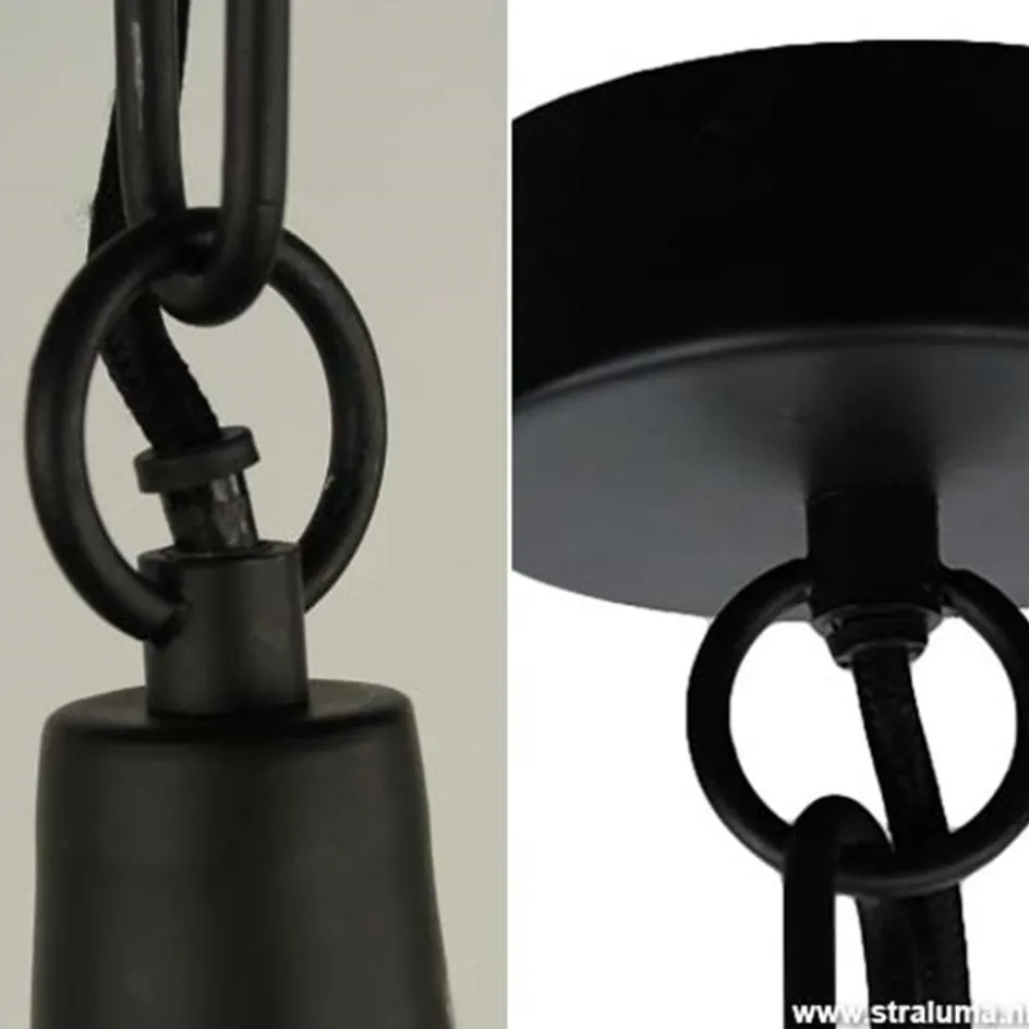 Light Living hanglamp Adrienne XL zwart>Straluma Clearance