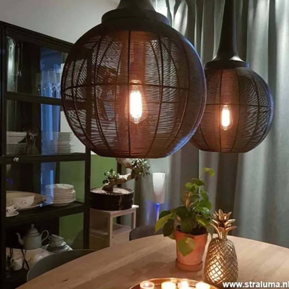 Light Living hanglamp Adrienne XL zwart>Straluma Clearance