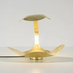 Luxe LED tafellamp goldleaf dimbaar><noscript><img width=