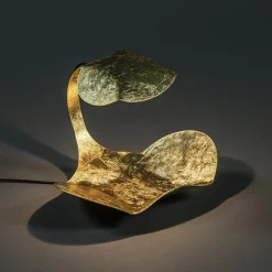 Luxe LED tafellamp goldleaf dimbaar><noscript><img width=