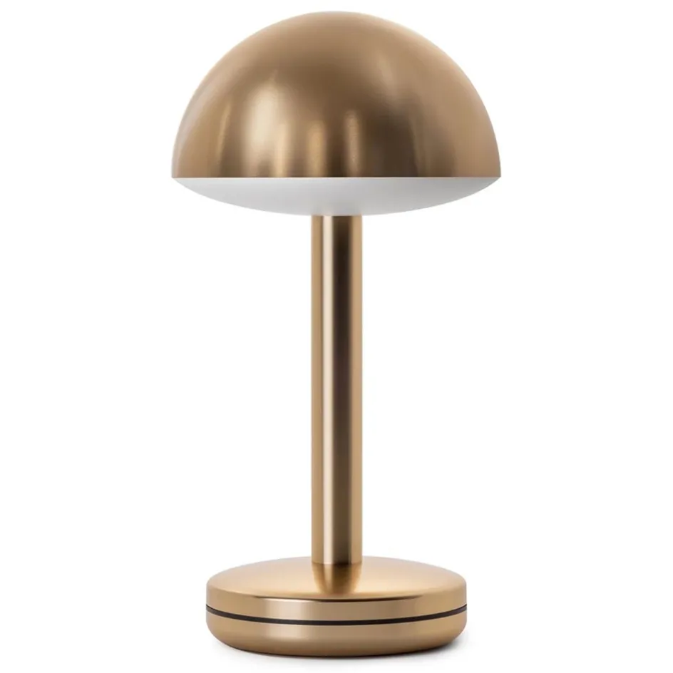Luxe LED tafellamp oplaadbaar goud dimbaar>Straluma Outlet