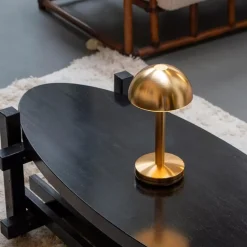 Luxe LED tafellamp oplaadbaar goud dimbaar><noscript><img width=