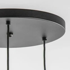Luxe 3-lichts hanglamp rond met smoke glazen kappen></noscript>Straluma Clearance
