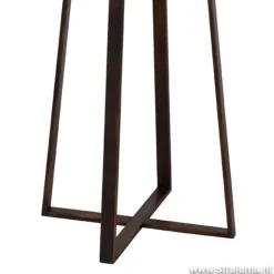 Luxe Staande lamp bruin met kap></noscript>Straluma New