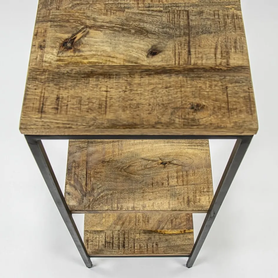 Mango houten kastje 30x30x80 cm>Straluma Discount