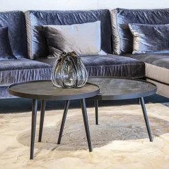 Mango houten koffietafel set van 2 zwart></noscript>Straluma Sale