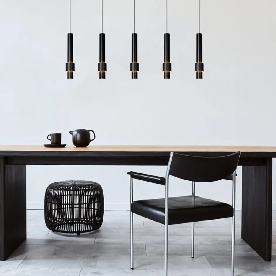 Mat zwarte design hanglamp inclusief LED>Straluma Sale