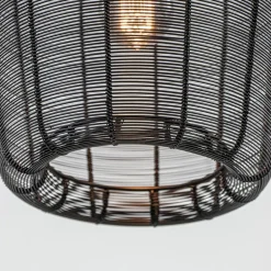 Mat zwarte hanglamp Adeta Light and Living><noscript><img width=