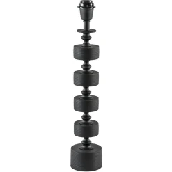 Mat zwarte lampvoet Gody exclusief kap>Straluma Online