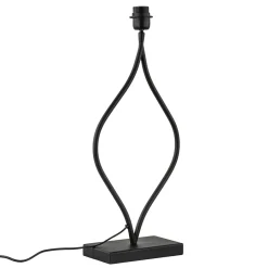 Mat zwarte lampvoet Okno exclusief kap>Straluma Outlet