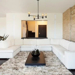 Mat zwarte 4-lichts hanglamp><noscript><img width=