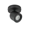 Mat zwarte opbouwspot 1-lichts verstelbaar>Straluma Best