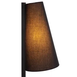 Mat zwarte tafellamp inclusief zwarte kap></noscript>Straluma