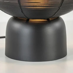 Mat zwarte tafellamp Suneko Light and Living></noscript>Straluma Discount