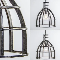 Metalen eettafel hanglamp 2-lichts kooi></noscript>Straluma Outlet