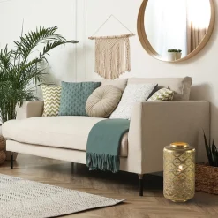 Metalen tafellamp lantaarn goud Oriental><noscript><img width=