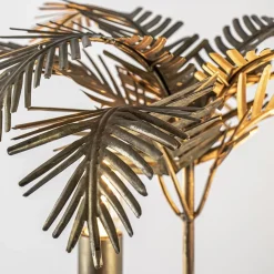 Metalen tafellamp Palm antiek brons Light and Living></noscript>Straluma Clearance