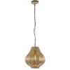 Micha grote goud hanglamp oosters landelijk Light & Living>Straluma Hot