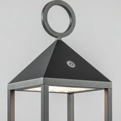 Moderne buitenlamp lantaarn inclusief LED draadloos>Straluma