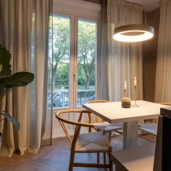 Moderne design LED hanglamp ring goud></noscript>Straluma Discount