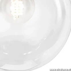 Moderne glazen plafonniere bol hal-wc><noscript><img width=