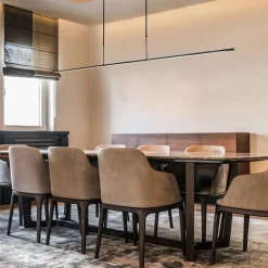 Moderne LED design hanglamp balk 200 cm zwart><noscript><img width=