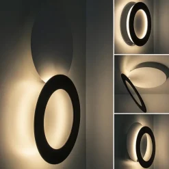 Moderne LED design lamp wit zwart verstelbaar><noscript><img width=