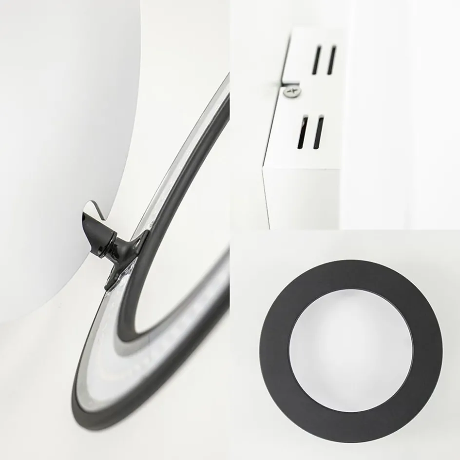 Moderne LED design lamp wit zwart verstelbaar>Straluma Outlet