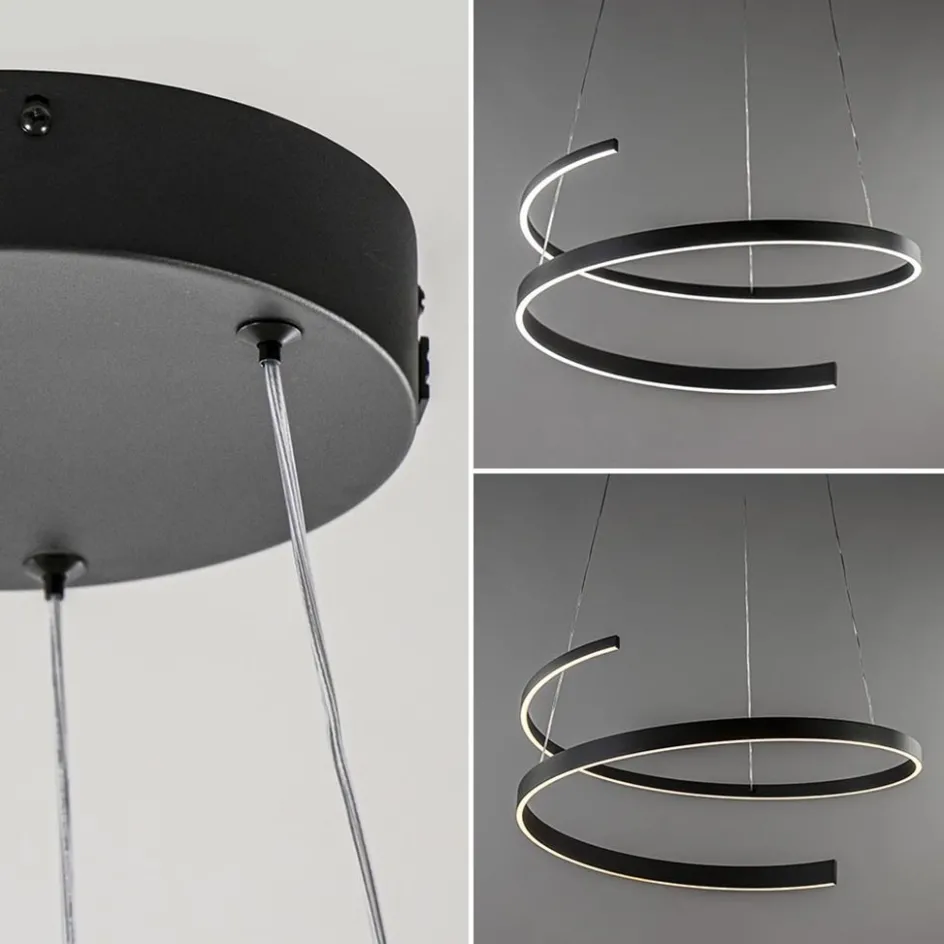 Moderne LED hanglamp rond met dim to warm functie>Straluma Online