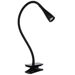 Moderne LED klemlamp zwart inclusief dimbaar LED>Straluma Outlet