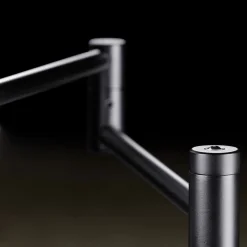 Moderne LED leeslamp vloerlamp zwart dimbaar><noscript><img width=