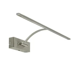 Moderne LED schilderijverlichting nikkel dimbaar>Straluma