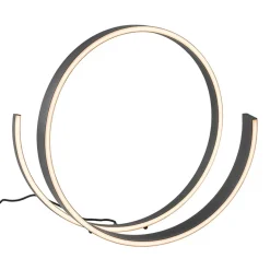 Moderne LED tafellamp zwart met dim to warm functie>Straluma New