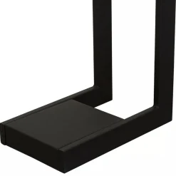 Moderne LED vloerlamp mat zwart met kantelbare spot><noscript><img width=