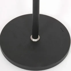 Moderne LED vloerlamp op accu zwart dimbaar></noscript>Straluma Best
