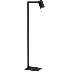 Moderne lees/vloerlamp mat zwart met brons>Straluma Clearance