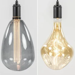 Moderne 3-lichts hanglamp zwart exclusief bronnen></noscript>Straluma Discount