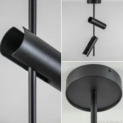 Moderne 2-lichts opbouwspot zwart verstelbaar></noscript>Straluma Discount